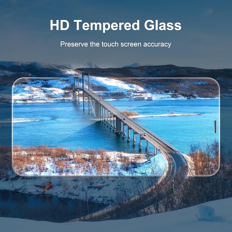 ImpactStrong Shatterproof Tempered Glass Screen Protector for iPhone 11 Pro Max/iPhone XS Max [Easy Installation Frame] [Bubble Free] [9H Hardness] [Full Coverage] Case Friendly, 6.5 Inch - (3-Pack) - Image 3