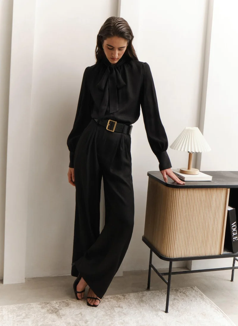 Lichi  Loose-fitting trousers with waist pleats for Women | Best Price UAE