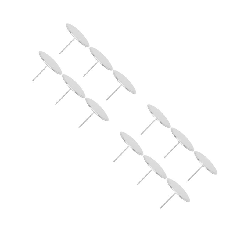 12 pcs Stainless Steel Cake Flower Needles Pastry Nails Cake Baking Tools Decorating Nail - Image 5