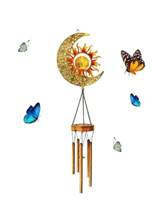 Wind Chime Lights, Decorative Wind Chimes,Large Memorial Wind Chimes, Solar Powered, Waterproof Led Wind Chimes with Crackle Glass Ball for Outdoor - pzsku/ZDF6163ACBA44BDD01A0EZ/45/_/1717152744/54e99097-5c9c-4c31-96c3-a06bdbfaa80c