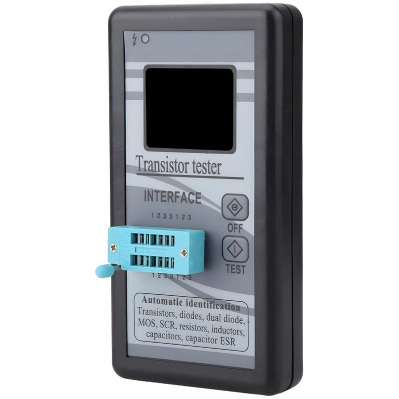 M328 Color Screen Transistor Tester with Built in Lithium Battery and ABS Case - Image 2