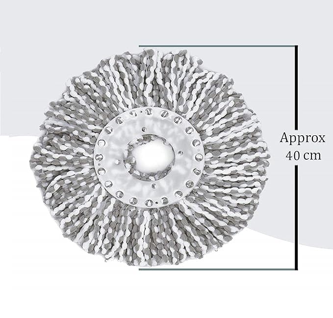 Magic Providers Replacement Mop Head Refill Spin Mop Refill Microfiber Mop Refill Heavy Quality 125gm Pack of 1 - Image 3