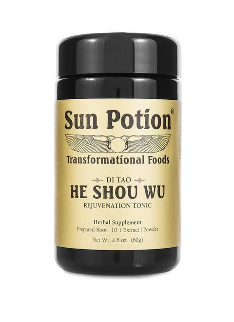 Sun Potion He Shou Wu (Wildcrafted) - Rejuvenation Tonic (80g)