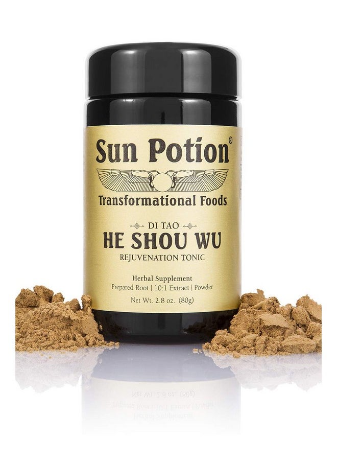 Sun Potion He Shou Wu (Wildcrafted) - Rejuvenation Tonic (80g)