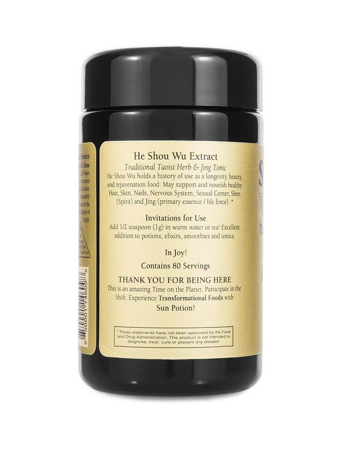Sun Potion He Shou Wu (Wildcrafted) - Rejuvenation Tonic (80g)