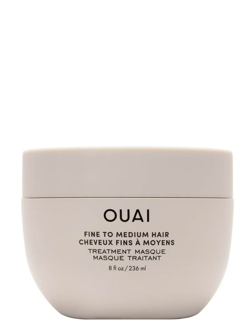 OUAI Fine To Medium Hair Treatment Masque, 236ml - Image 1