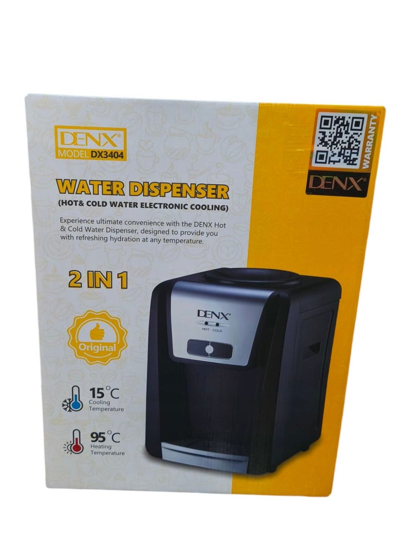 Denx Hot and Cold Electric Water Bottle Dispenser for Table - Image 4