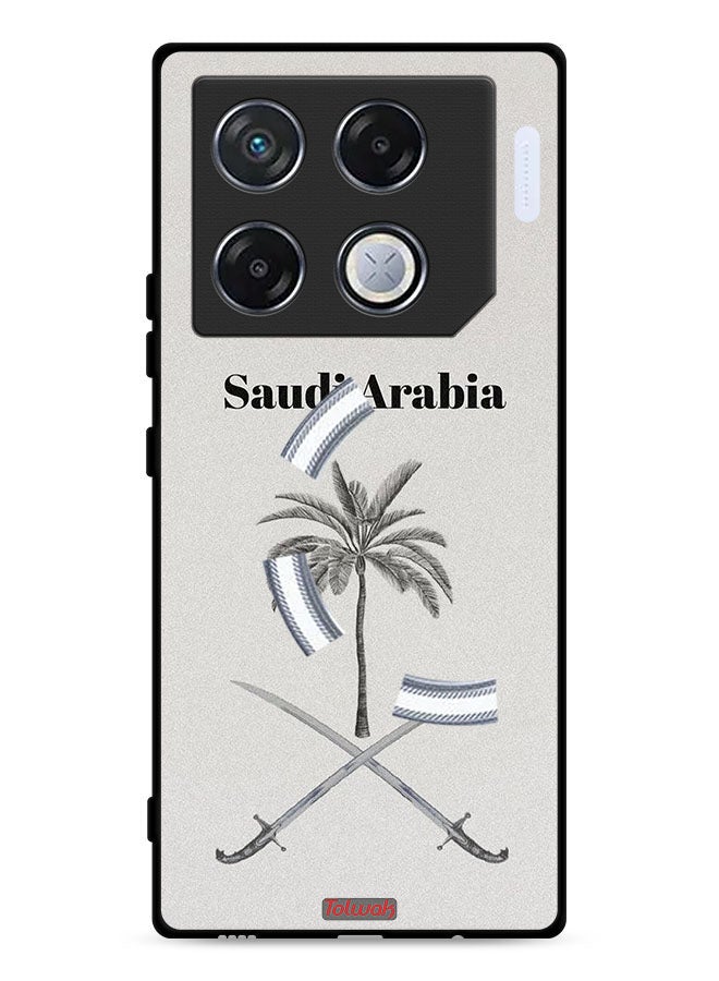 Tolwak Infinix GT 20 Pro 5G Protective Case Cover Kingdom Of Saudi Arabia Sign Art - Image 1