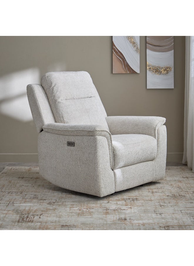 Home Box Brittany Power Fabric Recliner Armchair Sofa  - Image 1