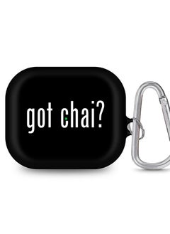 StylePods Case for Airpods 3rd Gen Case With Anti-Lost Keychain - Got Chai