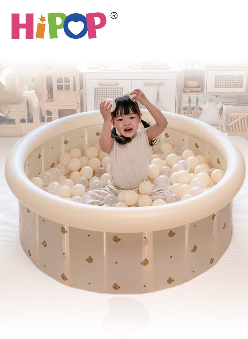 HIPOP - Inflatabl Ocean Ball Pit Pool,Children's Playground Pad,100*100cm Tent House for Kid - Image 1