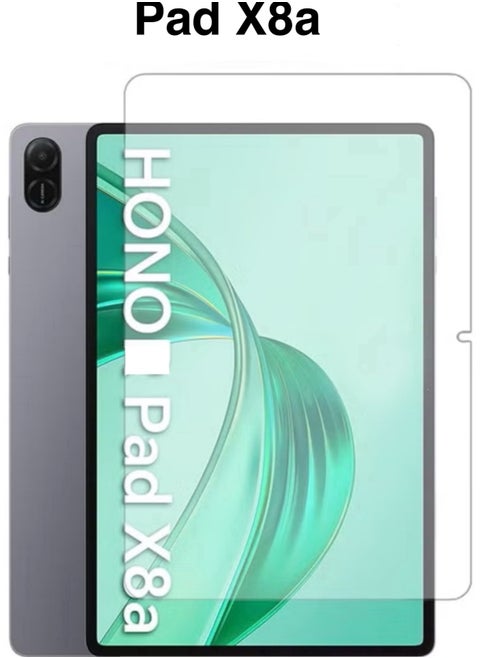 Honor Pad X8a - Tempered Glass Screen Protector - Delicate Touch , Higher Transparency , Easy to Install ,Anti-scratch and Bubble-free Screen Protector - Clear