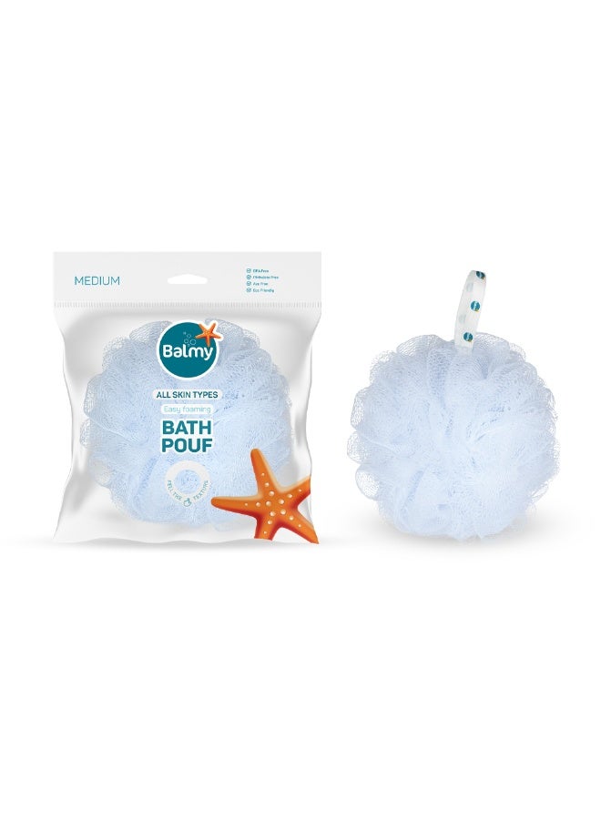 Balmy Bath Sponge Medium 40gm | Soft & Gentle Bath Sponge for Daily Cleansing - Image 1