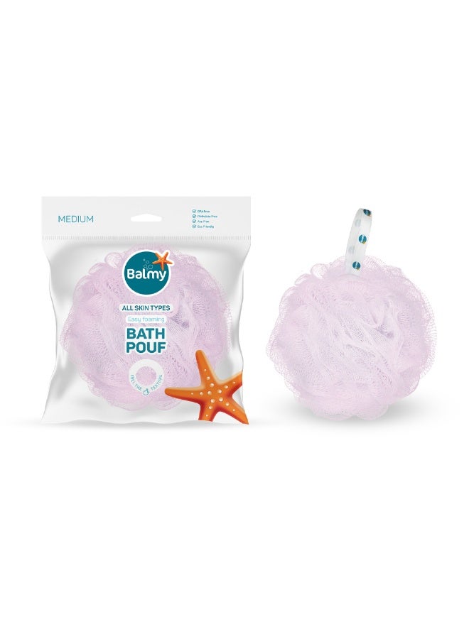 Balmy Bath Sponge Medium 40gm | Soft & Gentle Bath Sponge for Daily Cleansing - Image 3