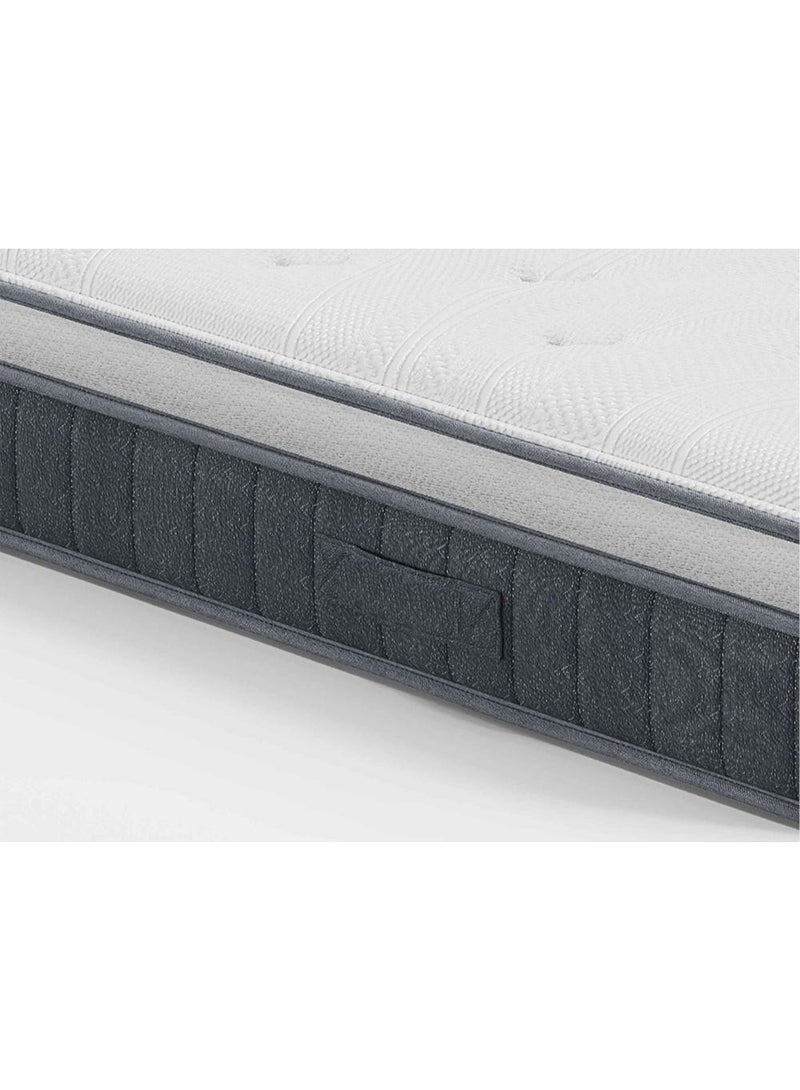 أمسى مرتبة إليقنت - نظام سبرنق متصل لراحة فائقة ودعم متوازن | طبقات فوم مريحة وقماش صحي مضاد للبكتيريا | مناسبة للنوم العميق يومًا بعد يوم - Image 3