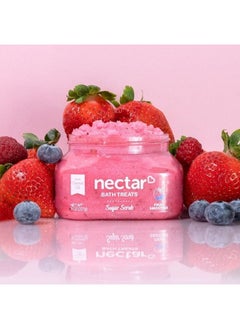 Nectar Bath Treats Sugar Body Scrub Fruit Smoothie 8 oz, Hydrating and Exfoliating Scrub for Nourishing Essential Body Care  - Image 4