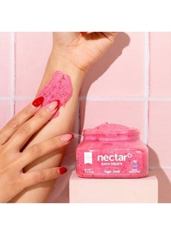 Nectar Bath Treats Sugar Body Scrub Fruit Smoothie 8 oz, Hydrating and Exfoliating Scrub for Nourishing Essential Body Care  - Image 2