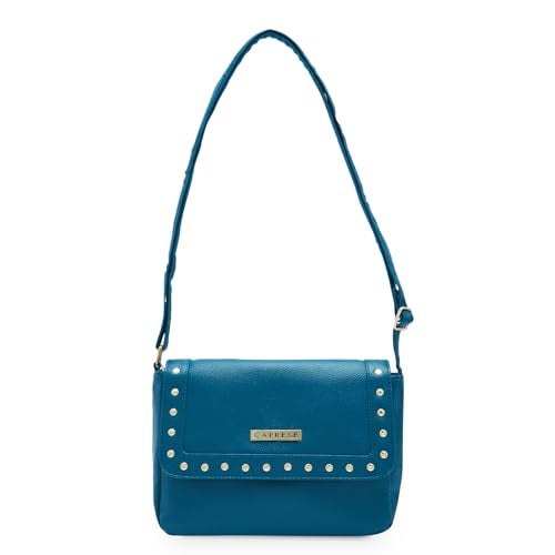 Caprese Women's Sling Bag (Teal) - Image 1