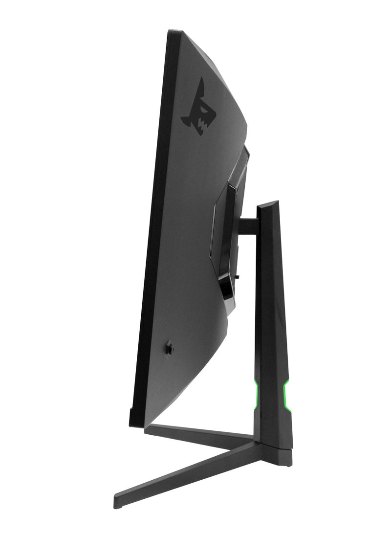 SHARX - SHARX Gaming Monitor 27" (27F200VC), OD 200Hz Refresh Rate, 0.3ms (MPRT) Response Time, Curved VA, FHD, 2.1HDMI, Fixed Stand, RGB Backlight, 3w Speaker, Free Sync, G-Sync Compatible. - Image 1