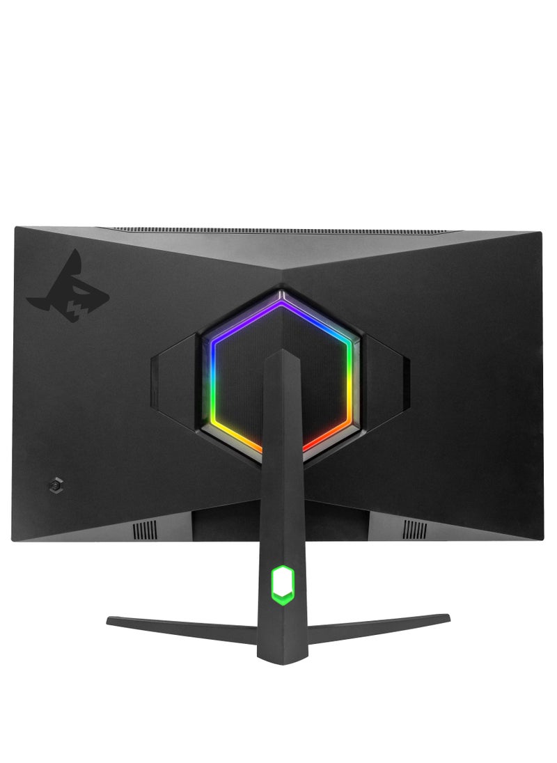 SHARX - SHARX Gaming Monitor 27" (27F200VC), OD 200Hz Refresh Rate, 0.3ms (MPRT) Response Time, Curved VA, FHD, 2.1HDMI, Fixed Stand, RGB Backlight, 3w Speaker, Free Sync, G-Sync Compatible. - Image 1