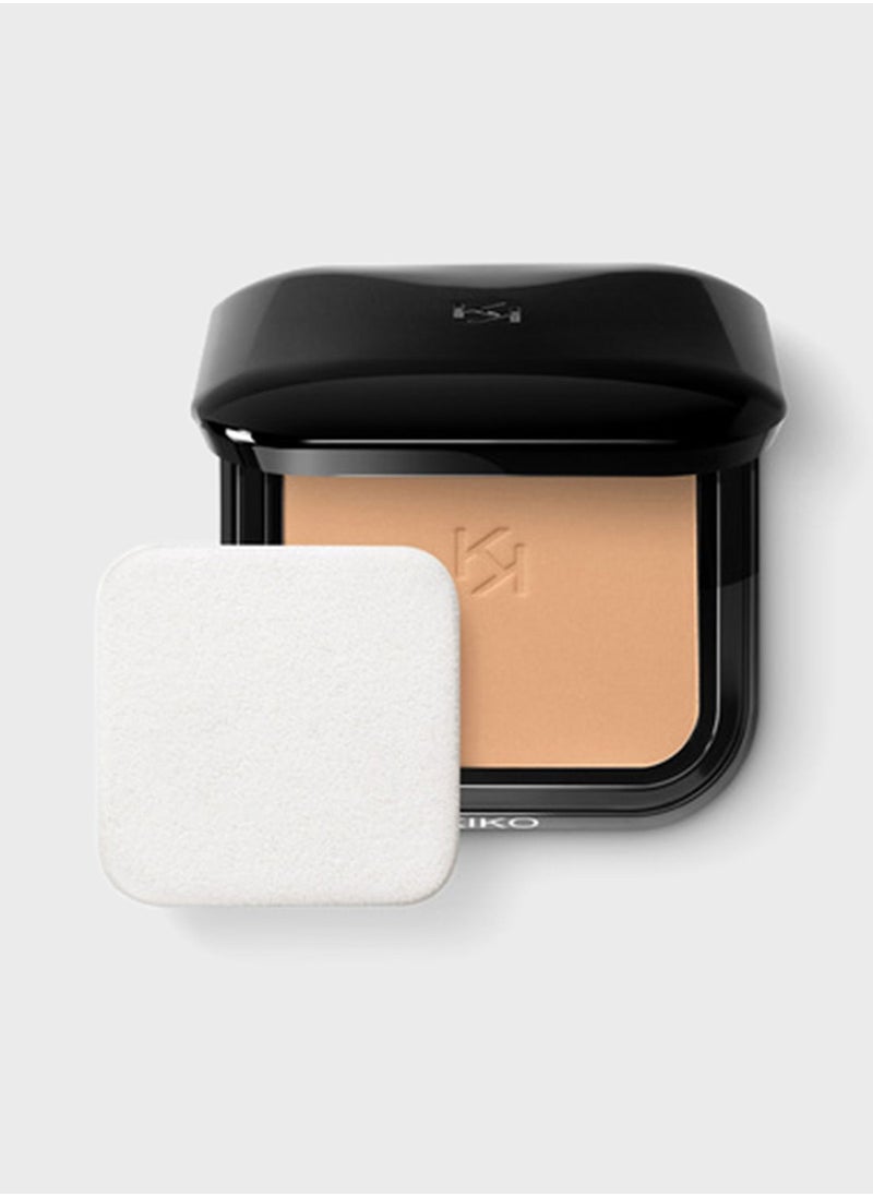 KIKO MILANO - Full Coverage Blurring Powder Foundation - 025 - Soft Sand - Image 1