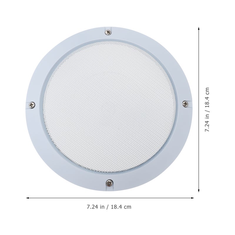 Outdoor Powered Speaker Cover, Durable Metal and ABS Plastic, DIY Speaker Decorative Ring - Image 2