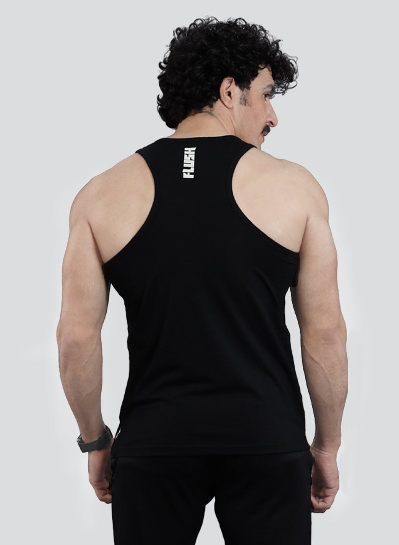 FLUSH Flush Men’s Athleisure Workout Tank Top Pack of 2, Gym Muscle Tee Fitness, Bodybuilding Sleeveless T-Shirt  - Image 3