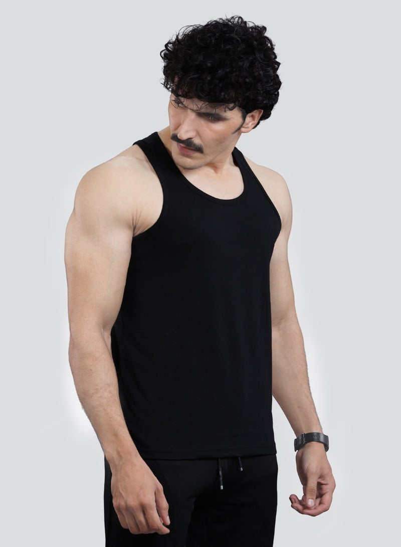 FLUSH Flush Men’s Athleisure Workout Tank Top Pack of 2, Gym Muscle Tee Fitness, Bodybuilding Sleeveless T-Shirt  - Image 2