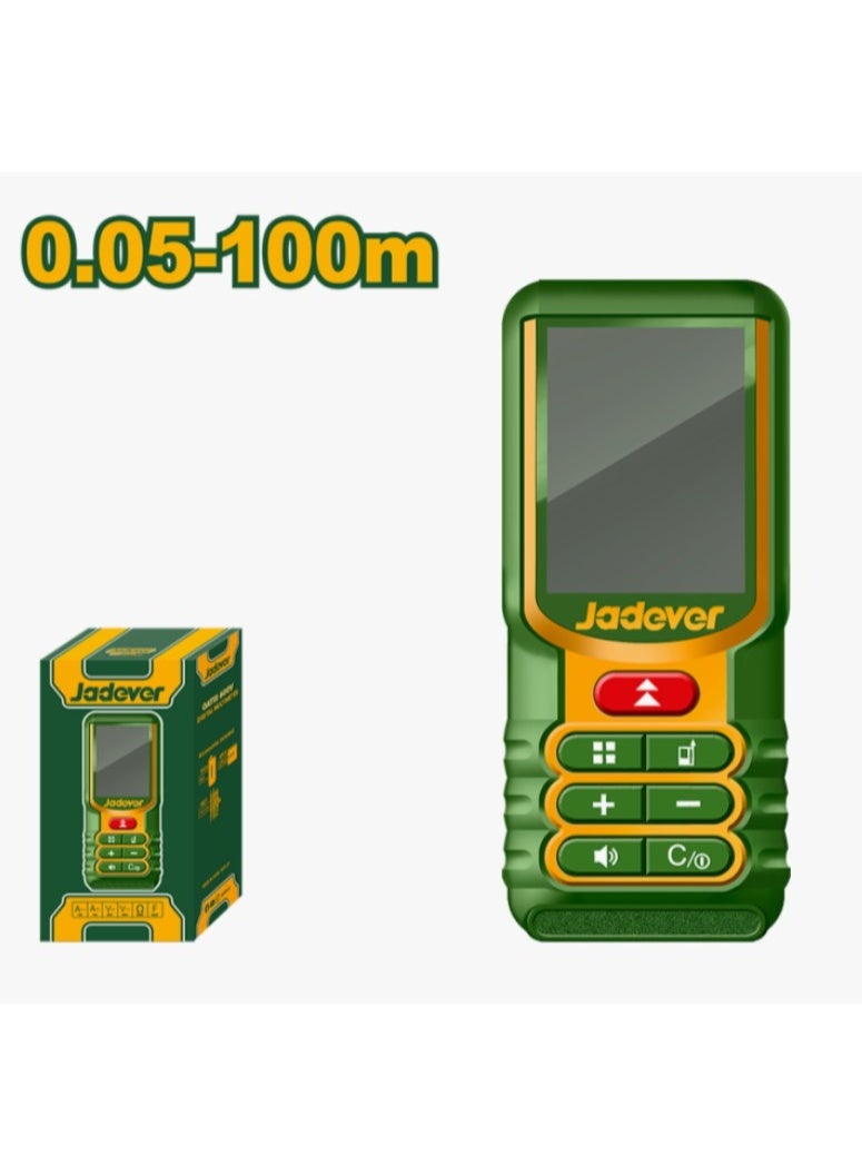 Jadever 100m Digital Laser Meter, Shockproof