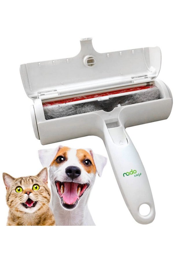 Nado Care Pet Hair Remover, Lint Roller, Lint Remover And Pet Hair Roller In One. Remove Dog, Cat Hair From Furniture, Carpets, Bedding, Clothing And More.  - Image 1