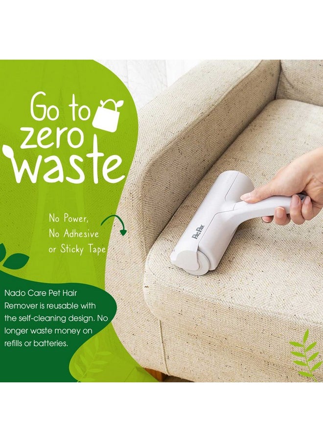 Nado Care Pet Hair Remover, Lint Roller, Lint Remover And Pet Hair Roller In One. Remove Dog, Cat Hair From Furniture, Carpets, Bedding, Clothing And More.  - Image 4