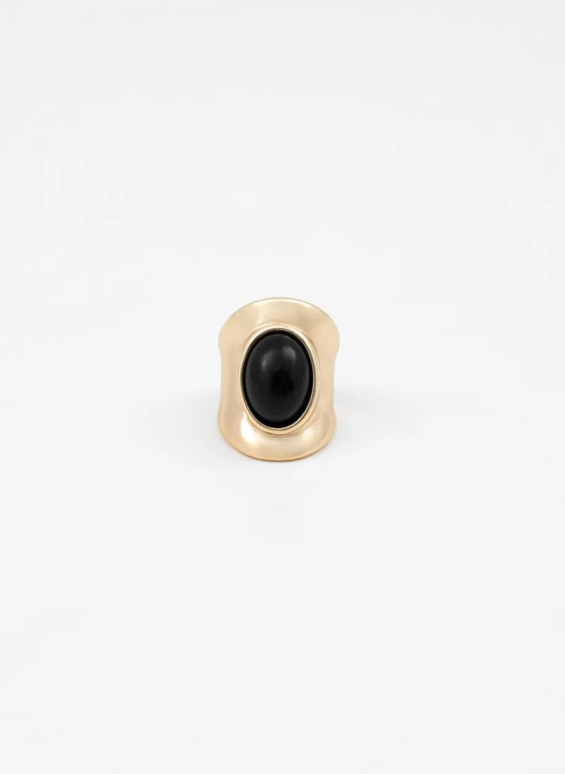 Lichi  Ring with large centre stone for Women | Best Price UAE