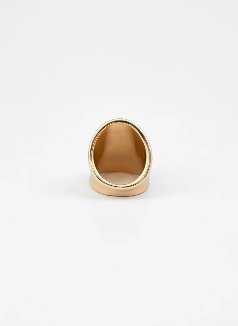 Lichi  Ring with large centre stone for Women | Best Price UAE