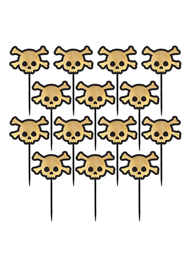 Amscan Skull Party Plastic Picks 2.5in, 36pcs