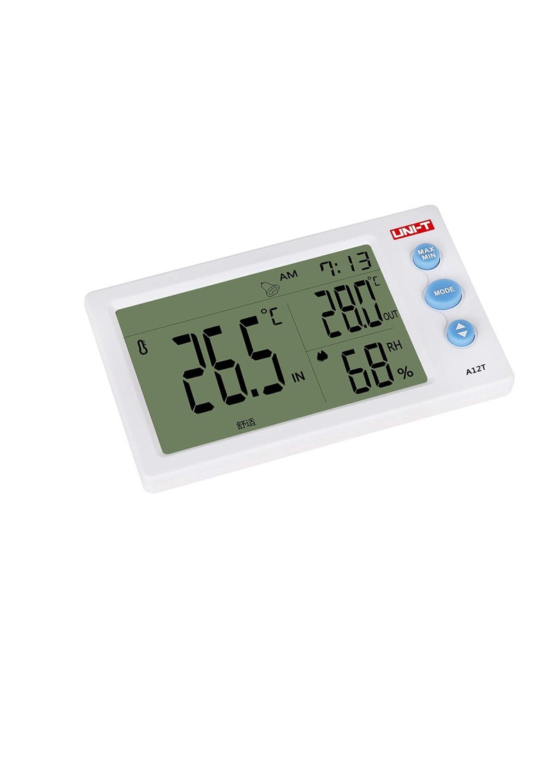 UNI-T UNI-T A12T(CE) Portable Mini Temperature & Humidity Meter - Indoor/Outdoor  - Image 1