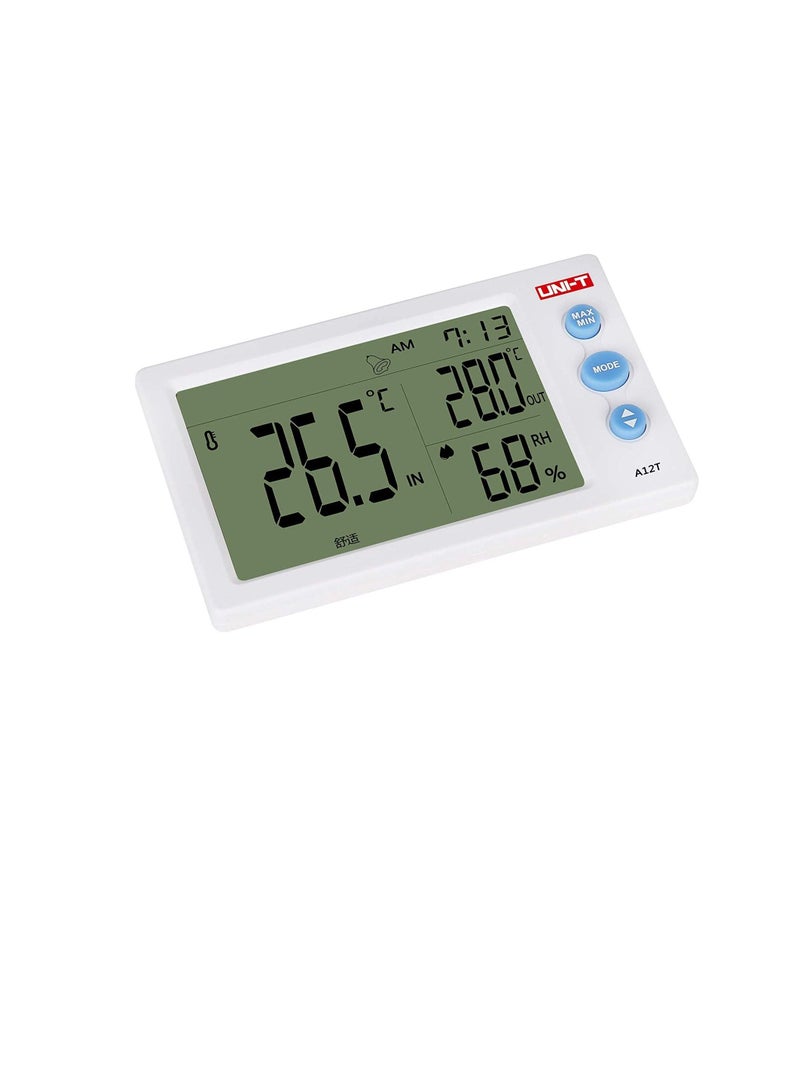 UNI-T UNI-T A12T(CE) Portable Mini Temperature & Humidity Meter - Indoor/Outdoor  - Image 3