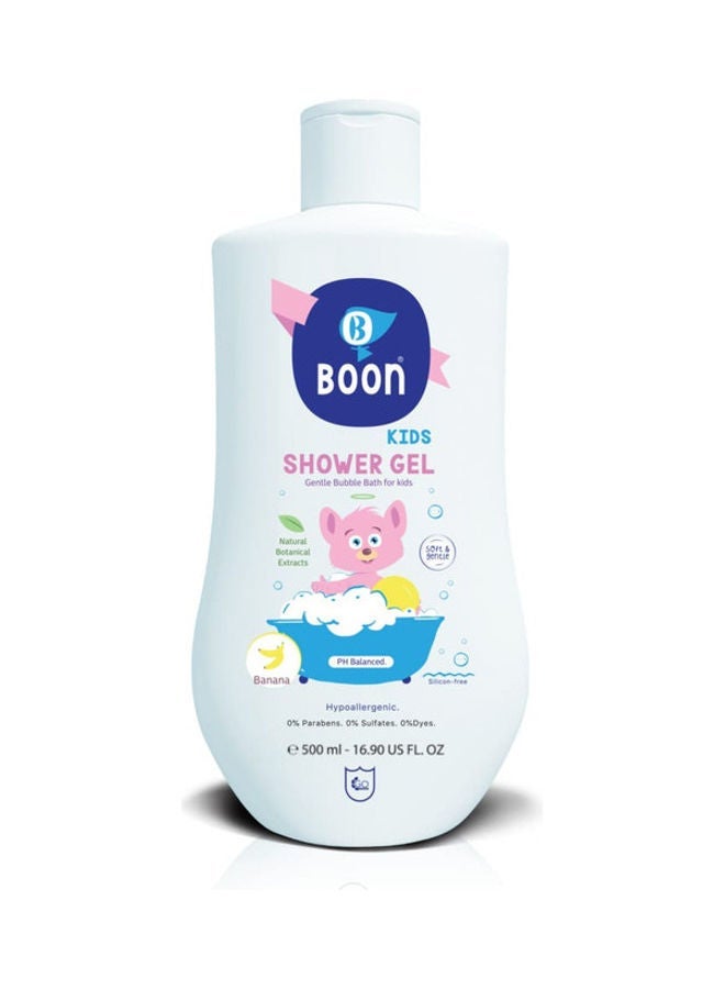 BOON Kids Shower Gel Banana 500ml & Kids Shampoo 250ml Bundle - Image 2