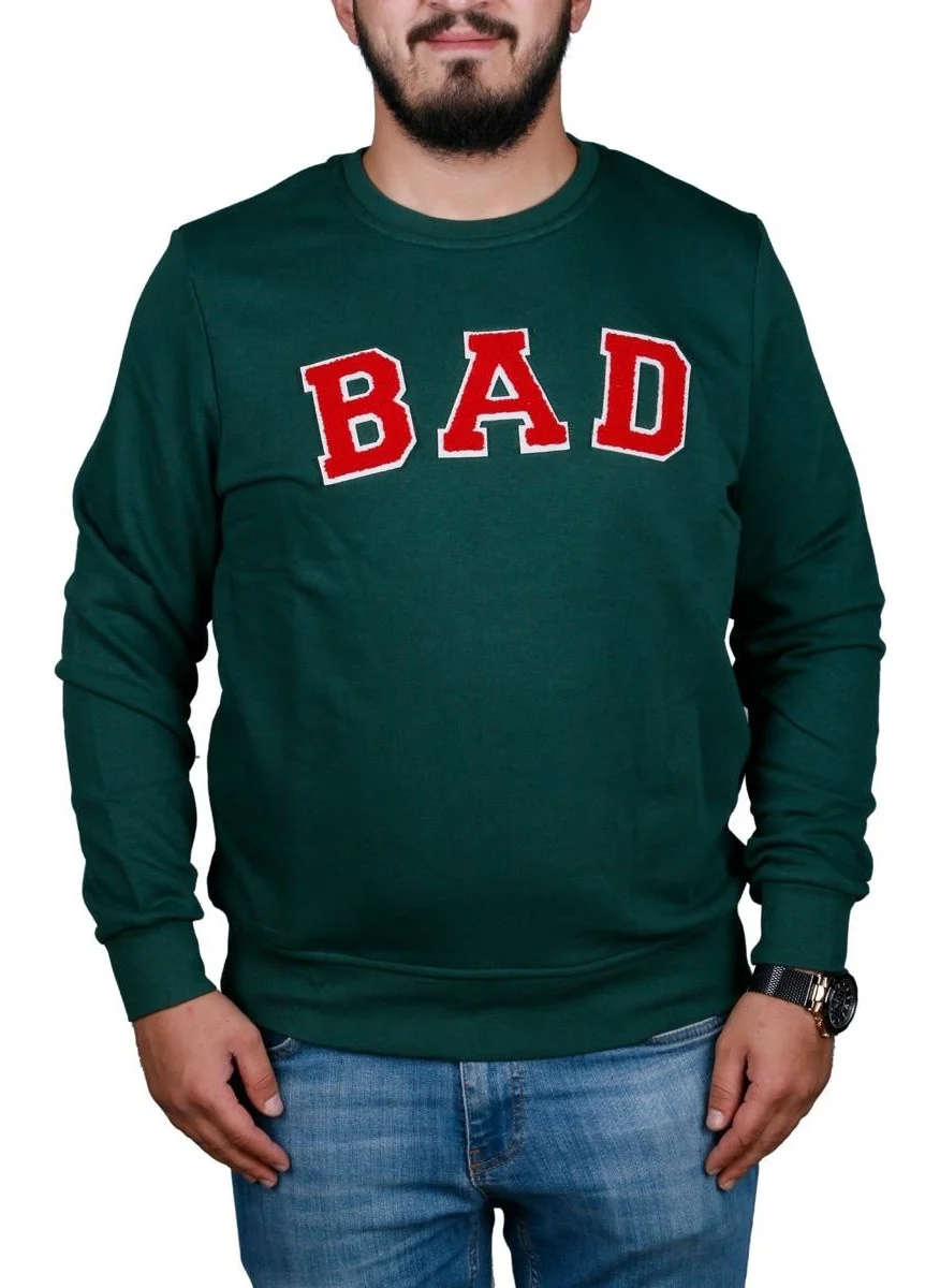 Bad Bear Bad Convex Men's Green Sweatshirt