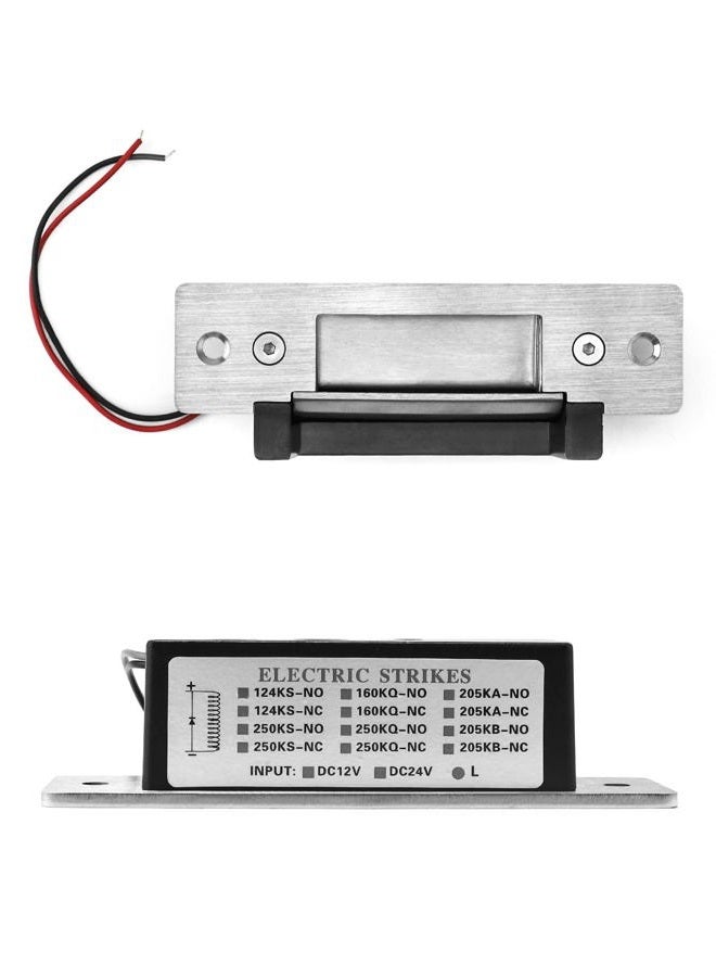 QWORK Electric Door Strike Lock, 12VDC, Fail-Safe/Fail-Secure, Heavy Duty Power Door Crash Lock for Access Control System, 2 Pack - Image 5