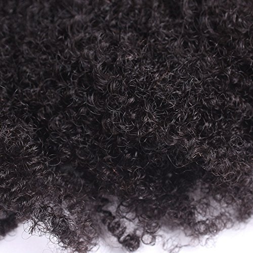 Ms Fenda Afro Kinky Curly 4B 4C Clip In Hair Extensions Brazilian Remy Virgin Hair Natural Color 120Gram 7Pcs/Set (18", Afro Kinky Curly) - Image 5