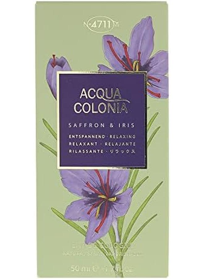 4711 Acqua Colonia Saffron And Iris Eau De Cologne Spray 50Ml - Image 2