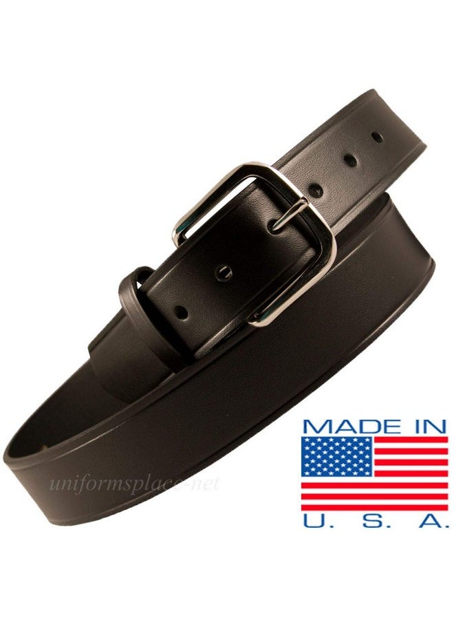 بوسطن ليذر - حزام Boston Leather مقاس 1 1/2 Off Duty من American Value Line، أسود، 6606-1-38 - Image 1