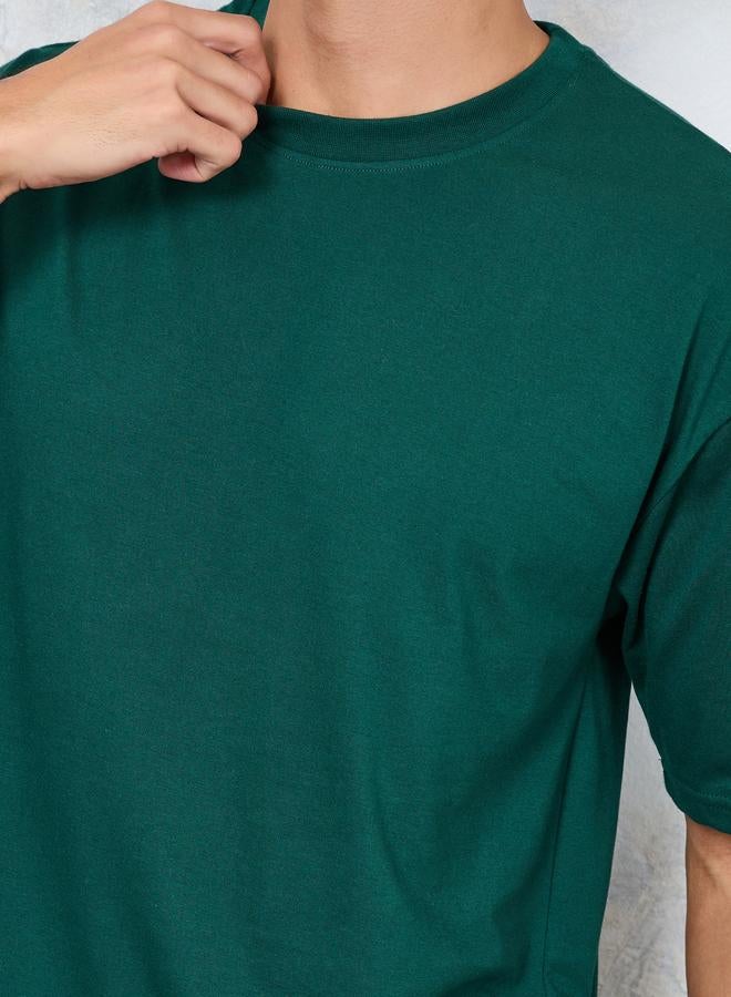 Styli Styli Unleash Your Potential Slogan Oversized T-Shirt  - Image 4