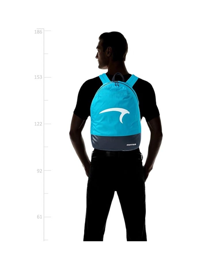 Mintra Polyester Top-Zip Adjustable Shoulder Strap Unisex Backpack  - Image 4