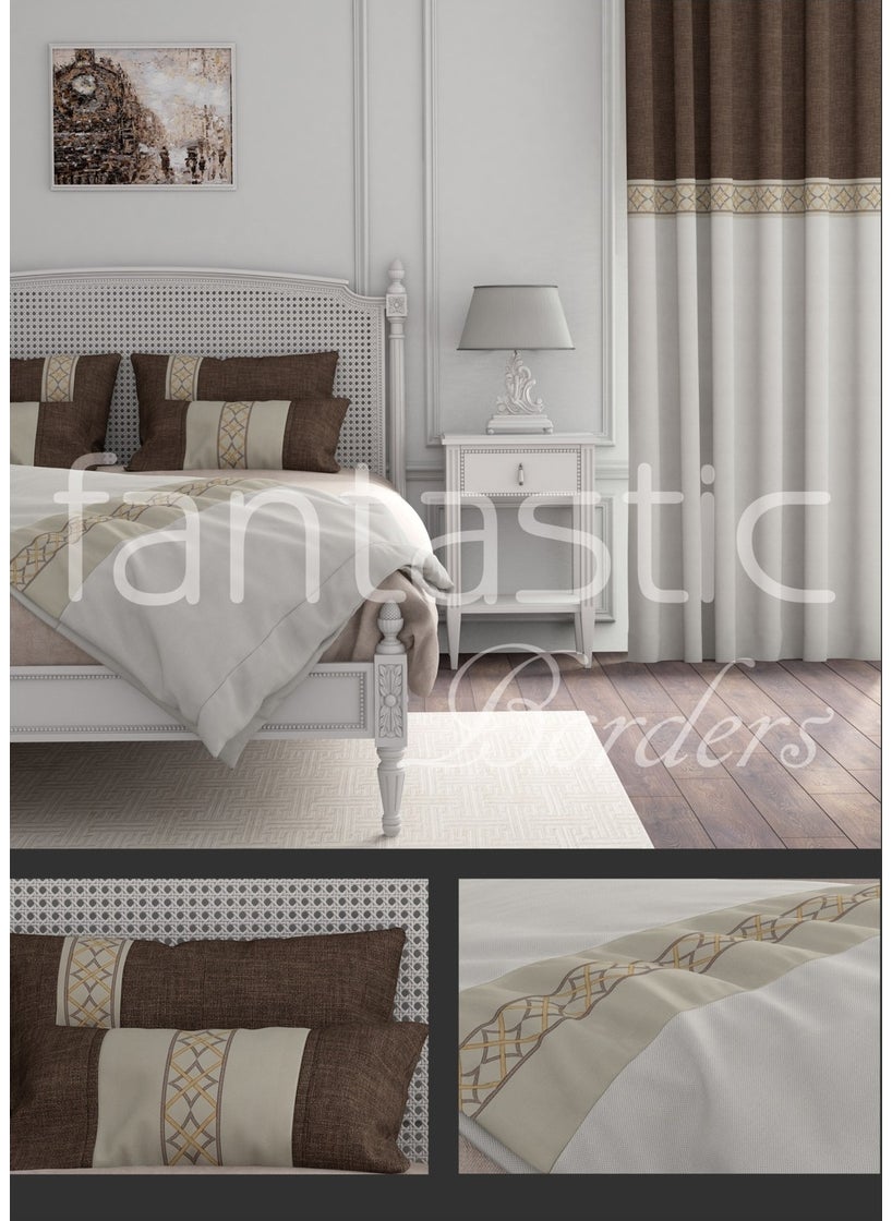 Fantastic - Woven Wide Curtain Border / Accessory (10 Cm. Width - 3.5 Mt. Length) - Image 1