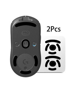AOLION Suitable for Logitech Mouse GPW Foot Stickers Black Right Angle Durable Wear-Resistant and Non Slip Mouse Foot Stickers Compatible With Gaming Mice Use 3M Residue Free Adhesive Black  - Image 1