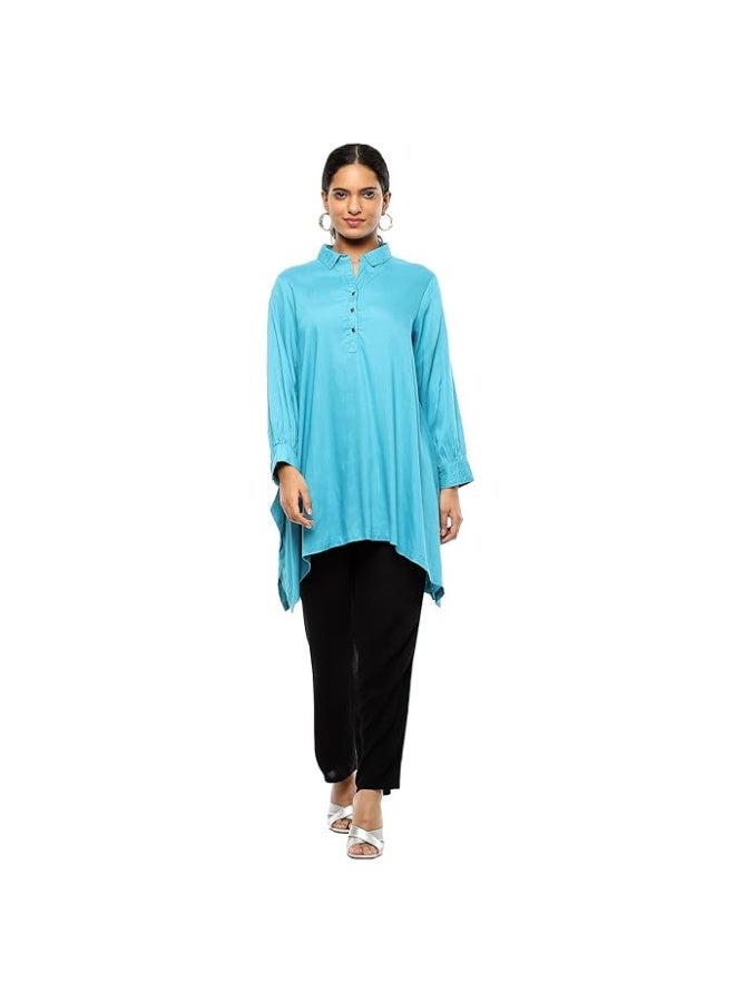 BIBA Women RAYON KURTA 3XL - Image 1