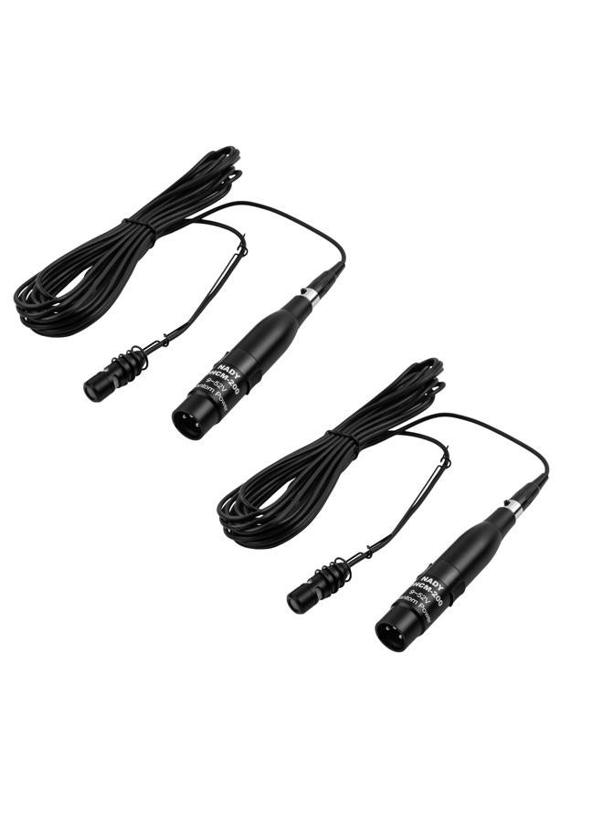 Nady OHCM-200-2 Overhead Hanging Condenser Microphone 2 Pack - Image 1