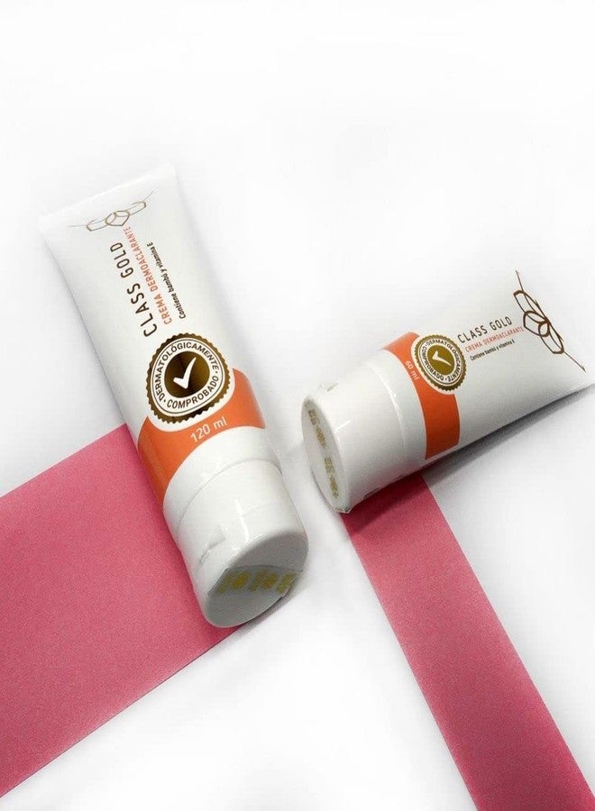 Class Gold Cosmetics Dermoaclarante Crema Tamaño Grande Class Gold Cosmetics Body Cream,Natural Skin Cream with Vitamin E 120 ml,4.05 Fl Oz (Pack of 1) - Image 3
