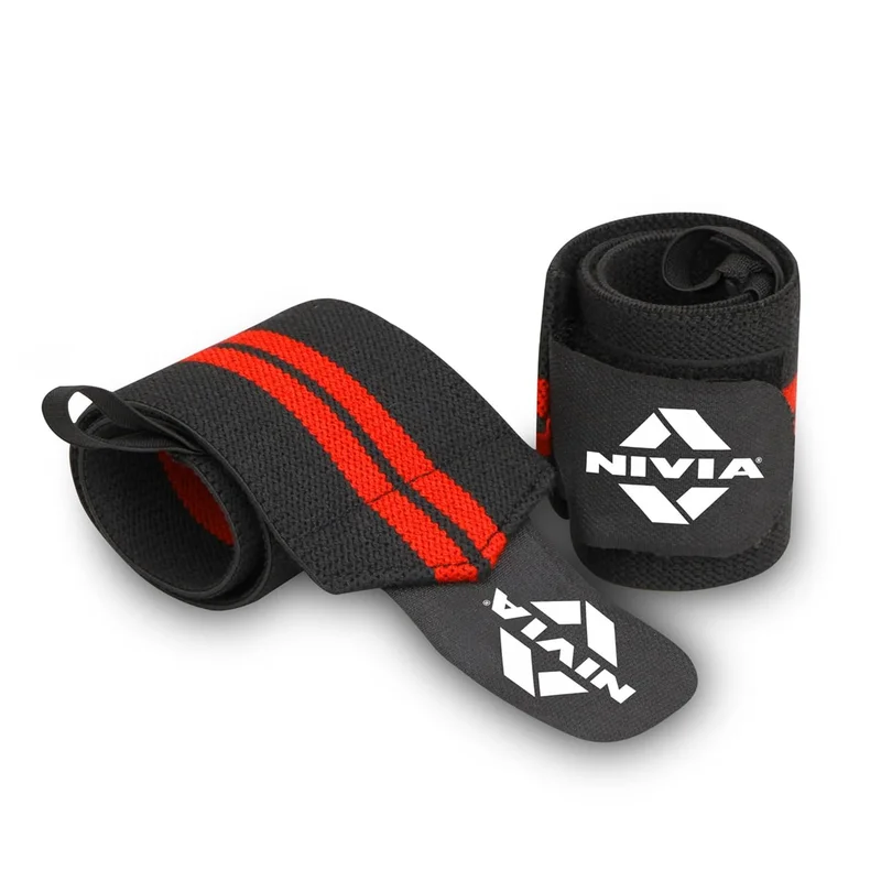 Nivia Weight Lifting Wrist Support (Pair)